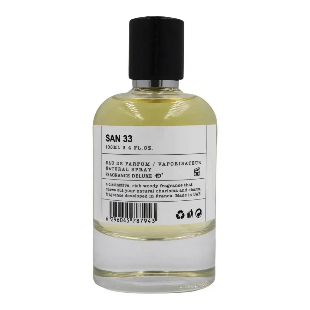 SAN 33 – בושם יוניסקס עצי בהשראת Santal 33 מבית Le Labo